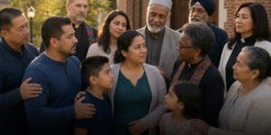Líderes religiosos e famílias imigrantes – TPS El Salvador
